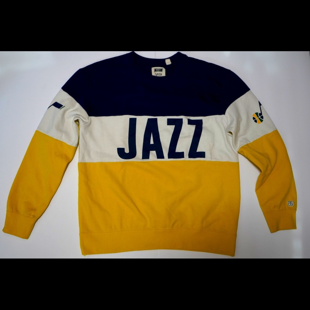 Retro Tailgate Utah Jazz Sweater, Unisex Small